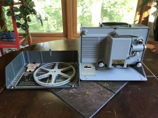 Vintage Argus Showmaster 500 Portable 8mm Film Projector Powers On