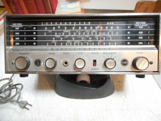 Vintage Hallicrafters S120 4 Band Tube Ham Radio Receiver