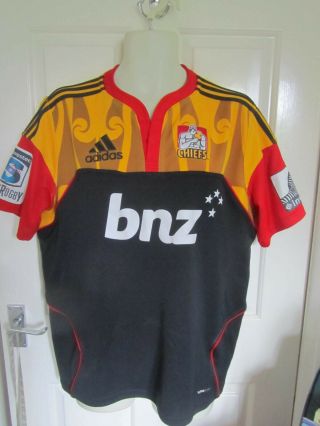 Vintage Rugby Chiefs Adidas Shirt Jersey Top L Bnz Zealand Read