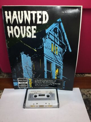 Vintage Radio Shack Trs - 80 Microcomputer System Software Game Haunted House