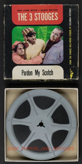 The 3 Stooges Pardon My Scotch 8mm Movie