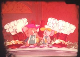 Tom And Jerry 16mm film “TWO MOUSEKETEERS” Vintage 1952 Cartoon 5