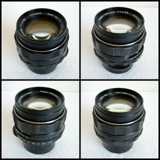 Asahi - Takumar 50mm f/1.  4 Lens for M42 Pentax Screw Mount 4