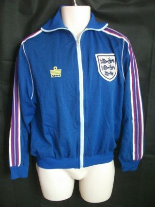 Vintage Admiral England football 1970 ' s football shirt/ jacket/ Umbro jacket 2