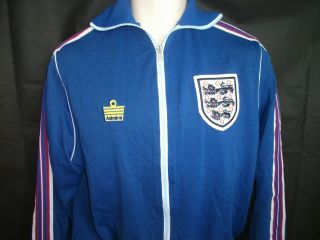 Vintage Admiral England football 1970 ' s football shirt/ jacket/ Umbro jacket 3