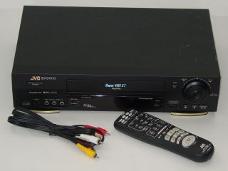 Jvc Hr - S5900u Vhs Et Vcr S - Vhs Video Cassette Player W/ Remote & Av Cable