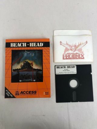 Atari 400/800 Beach - Head Floppy Disk Game
