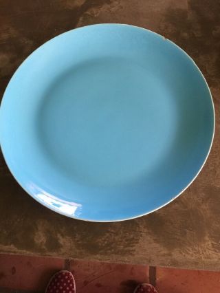 Vintage Catalina Island Pottery Blue Platter