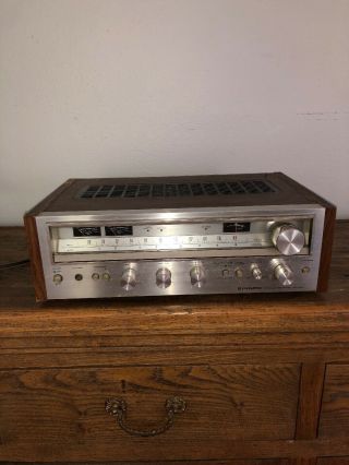 Vintage Pioneer Sx - 580 Stereo Receiver In Good