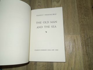 The Old Man and the Sea by Ernest Hemingway (1952 Paperback) 4