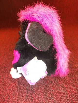 70 - 800 Furby vintage 1999 tags still attached checked pink & black (d) 4
