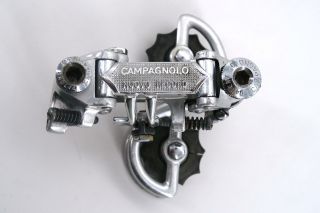 Vintage Campagnolo Nuovo Record Rear Derailleur Short Cage 5/6/7 Sp - Cracked -