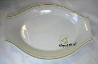 Vintage Jackson China Royal Chef Restaurant Ware Platter Designed By Paul Mccobb