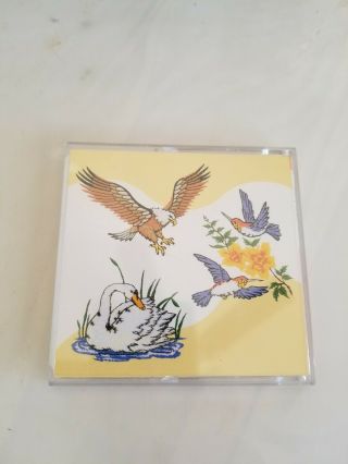 Vintage Brother Embroidery Machine Card No.  27 - BIRDS 2