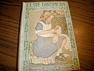 Vintage Hc Book Elsie Dinsmore Martha Finley 1896 Limited Edition