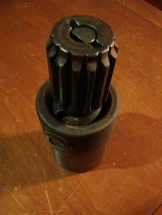 Vintage Chicago Pneumatic CP 5 Spline Drive Swivel Impact Socket Adapter Tool 2