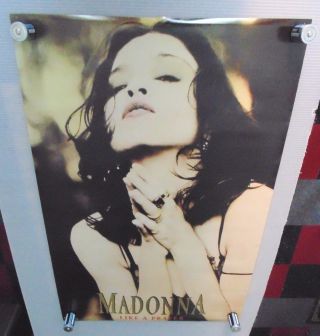Vintage Madonna Like A Prayer Poster 1989 Herb Ritts 24 X 36 In Package