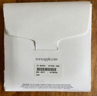 Apple Power Mac G4 Cube Install & Application Discs (Mac OS 9.  1) 4