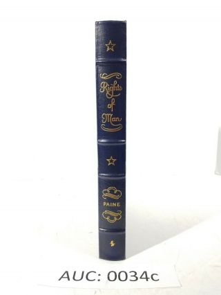 Easton Press: The Rights Of Man,  Thomas Paine,  Leather :34c