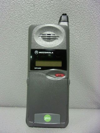 Motorola Dpc650 Gray Vintage Flip Phone