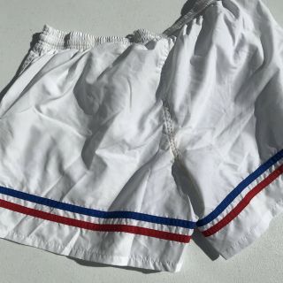 FRANCE Soccer 1998 Vintage White Shorts 90s Adult Large S 5