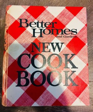 Vtg Better Homes And Gardens Cook Book (hc,  Rb,  1976) 7th Printing/1979