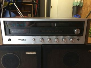 Vintage Pioneer Centrex Stereo system 8 - Track with 3 way speakers 5