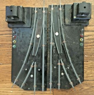 2 Vintage American Flyer Switch Tracks Left & Right