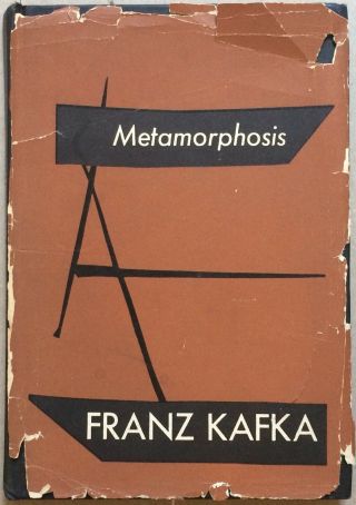 Metamorphosis By Franz Kafka - 1946 Hard Bound First Us Edition In Partial Dj