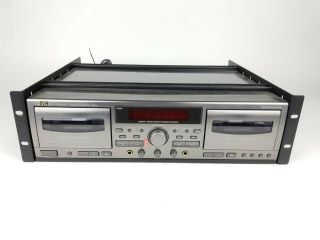 Jvc Td - W717 Stereo Double Cassette Tape Deck Player / Recorder -