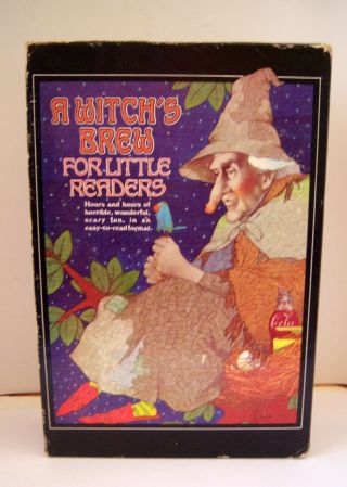 VTG A WITCH ' S BREW FOR LITTLE READERS - SCARY - EDMONDSON STOREY HORWITZ MONJO LEACH 5