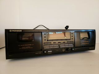 Pioneer Ct - W604rs Dual Cassette Deck Double Platine Order