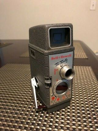 Vintage Bell And Howell Two Twenty 8 Mm Movie Film Video Camera