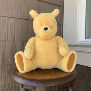 Vintage Gund Classic Pooh Bear 13” Winnie The Pooh Soft Plush Stuffed Animal