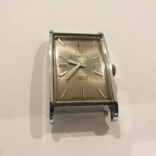 Vintage Lanco Watch Tank Style $1