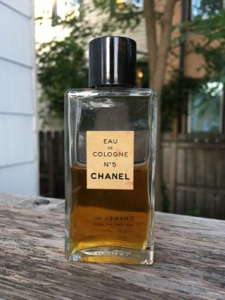 Vintage Chanel No 5 Eau De Cologne 2 Oz /60 Ml 50 Full No Box Smells Great