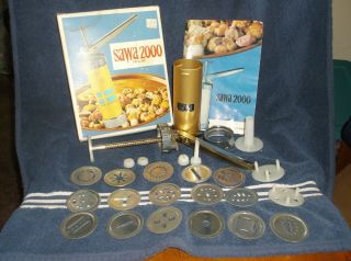Vintage Made In Sweden Sawa 2000 Deluxe Cookie Press