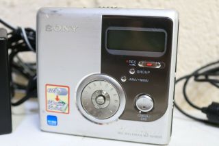 Classic Vintage Sony MZ - NH900 MD Walkman Minidisc Player/Recorder - 250 3