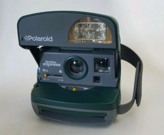 Polaroid One Step Express 600 Instant Film Camera Green