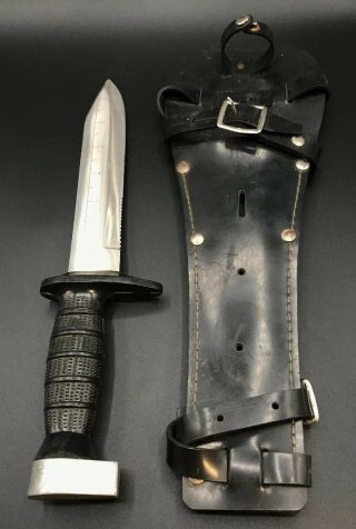 Vintage Valor 725 Tauchen Messen Scuba Divers Japan Knife