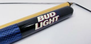 Vtg 1998 Billiards Pool Cue Stick 19.  5 Oz Bud Light Anhueser Busch Beer