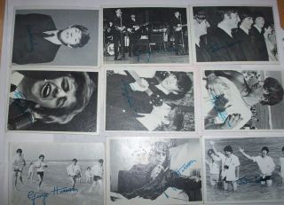 21 Vintage Beatles Trading Cards,  3rd Series,  Collectible Music Memorabilia