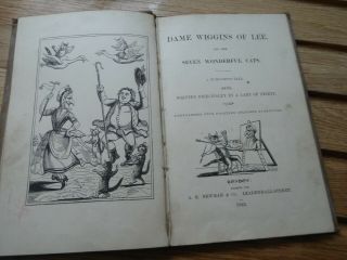 Dame Wiggins Of Lee 1885 7 Wonderful Cats Ruskin/kate Greenway Allen 1st Ed.  Rare