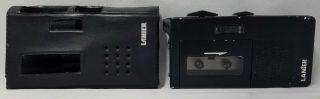 Vintage Harris Lanier P155 Portable Micro Cassette Dictation Recorder W/case