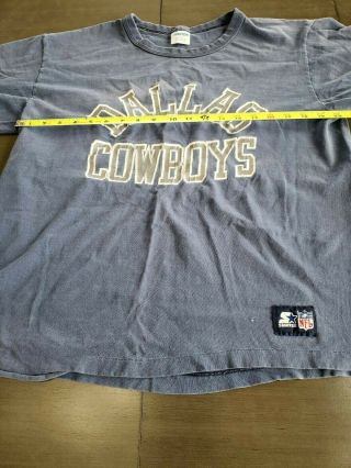 Vintage 80s/90s Dallas Cowboys Starter T - Shirt Nfl Proline Xl 46 - 48