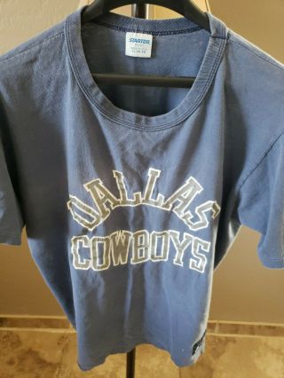 Vintage 80s/90s Dallas COWBOYS STARTER T - Shirt NFL ProLine XL 46 - 48 2