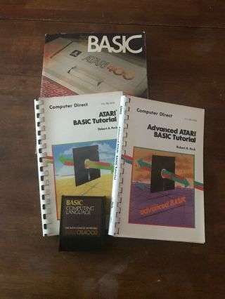 Basic Cartridge - Computing Language - Atari Cxl4002 Atari 400/800/xl/xe