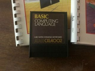 BASIC Cartridge - Computing Language - Atari CXL4002 Atari 400/800/XL/XE 2