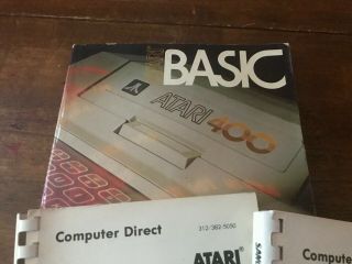 BASIC Cartridge - Computing Language - Atari CXL4002 Atari 400/800/XL/XE 5