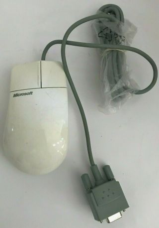 Vintage Microsoft Serial Port Mouse